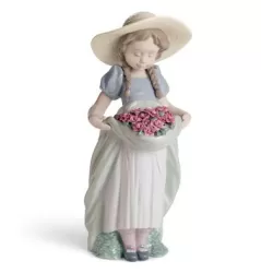 La bimba del prato (garofani) - Lladrò