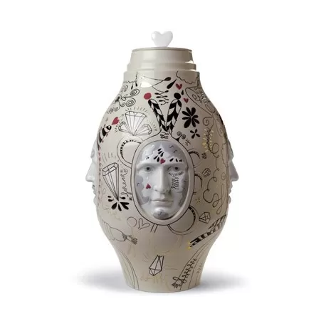 Medium conversation vase - Lladrò