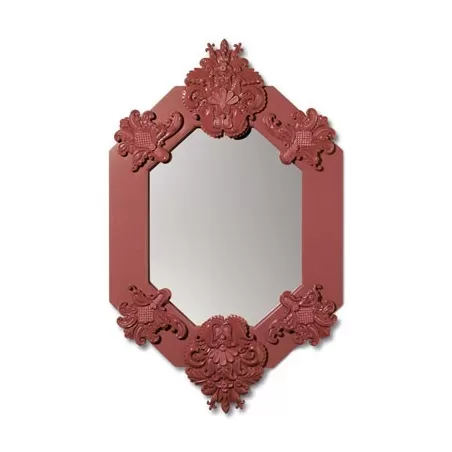 Specchio ottagonale (rosso) - Lladrò