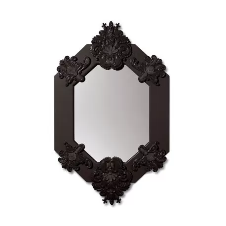 Specchio ottagonale (nero) - Lladrò