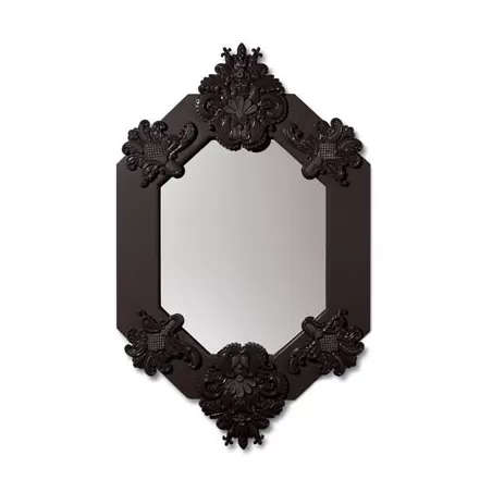 Specchio ottagonale (nero) - Lladrò