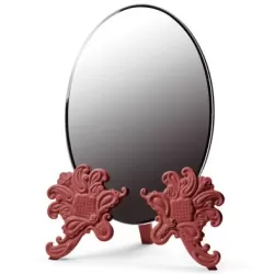 Specchio toeletta (rosso) - Lladrò