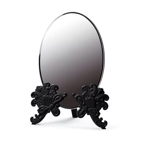 Specchio toeletta (nero) - Lladrò