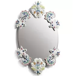 Specchio ovale senza cornice (multic.) - Lladrò