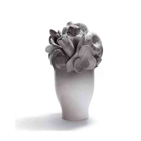 Naturo. - vaso grande (grigio) - Lladrò