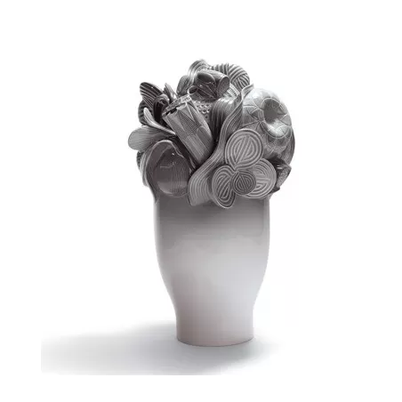 Naturo. - vaso grande (grigio) - Lladrò