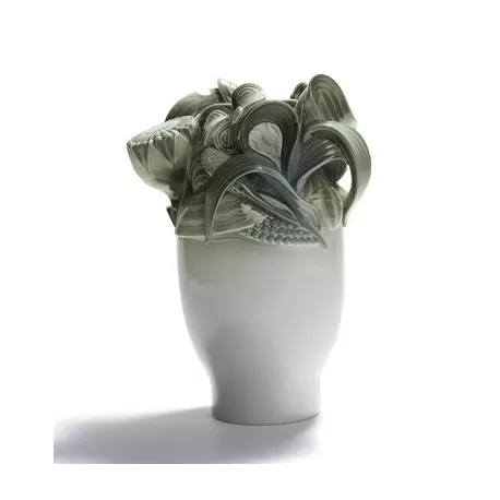 Naturo. - vaso piccolo (verde) - Lladrò