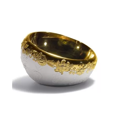 Naturo. - ciotola (dorato) - Lladrò