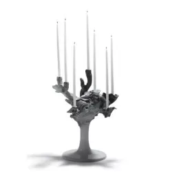 Naturo - candelabro multi (grigio) - Lladrò