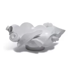 Naturo - centro tavola (bianco) - Lladrò