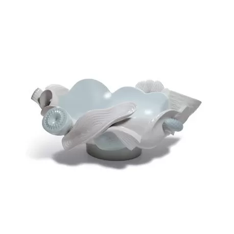 Naturo - centro tavola (turchese) - Lladrò