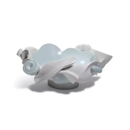 Naturo - centro tavola (turchese) - Lladrò