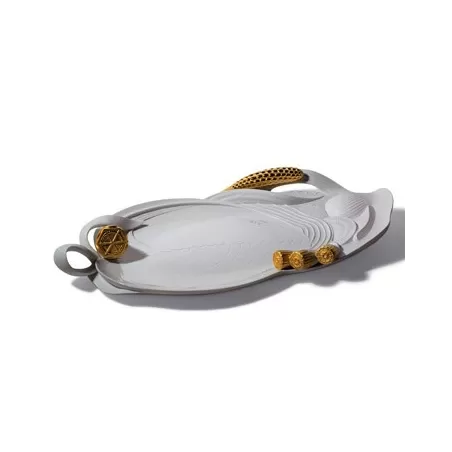 Naturo - vassoio (dorato) - Lladrò