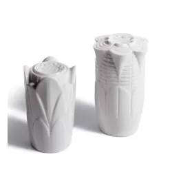 Naturo - sale e pepe (bianco) - Lladrò