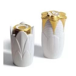 Naturo - sale e pepe (dorato) - Lladrò