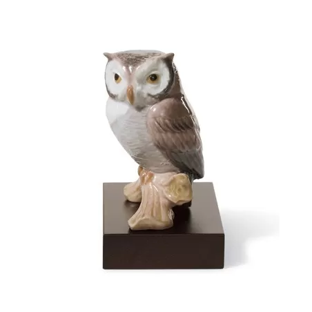 Gufo portafortuna - Lladrò