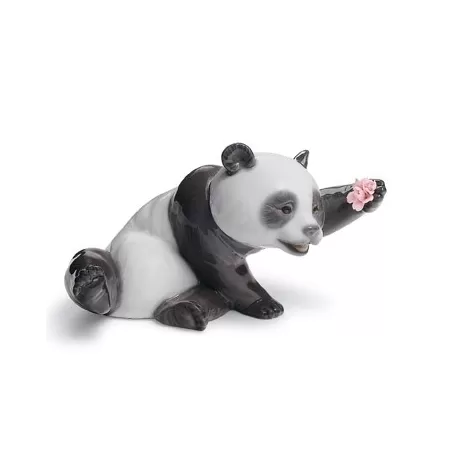 Panda gioviale - Lladrò