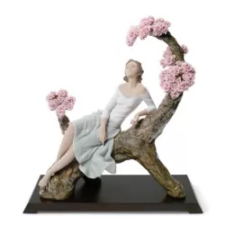 Stagione fiorita - dama - Lladrò