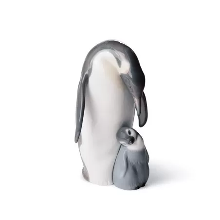 Pinguino con cucciolo - Lladrò