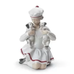 Bimba con dalmati - Lladrò