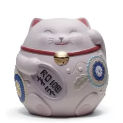 Maneki neko iii (rosa) - Lladrò
