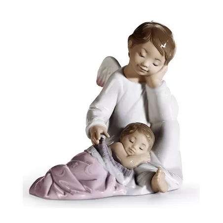 Il mio angelo custode (rosa) - Lladrò