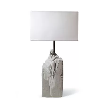 Lampada donna contemplativa i (ce) - Lladrò