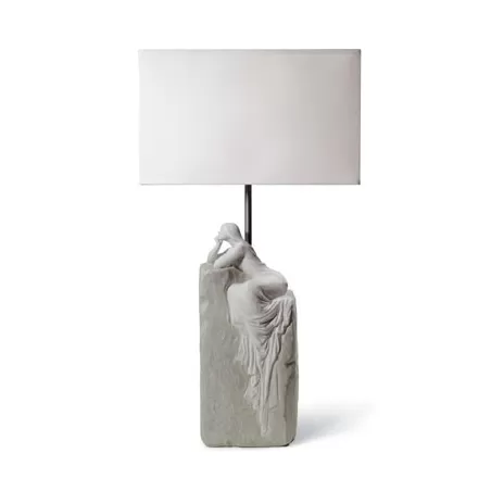 Lampada donna contemplativa ii (ce) - Lladrò