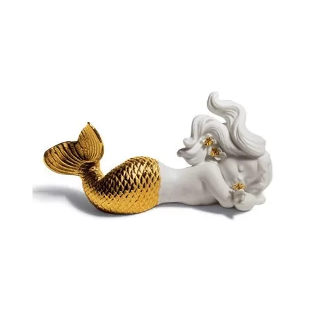 Sognando il mare (re-deco oro) - Lladrò