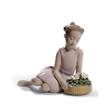 Sistemando i fiori - Lladrò