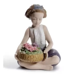 Il mio cesto di fiori - Lladrò