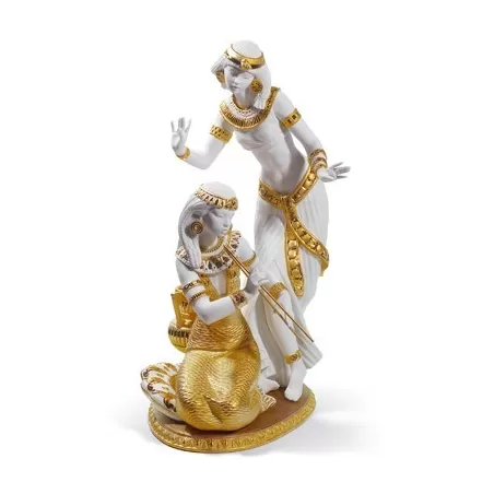 Ballerine del nilo (re-deco oro) - Lladrò