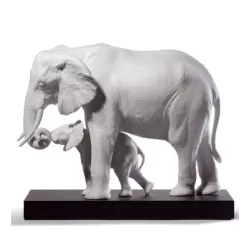 Indicando la via (bianco) - Lladrò