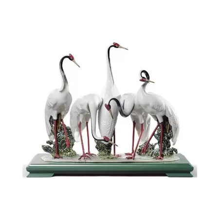 Gruppo di gru - Lladrò