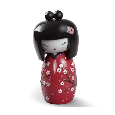 Kokeshi ii (rosso) - Lladrò