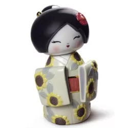 Kokeshi iv (sunflowers) - Lladrò
