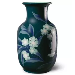 Vaso campanelle (verde) - Lladrò