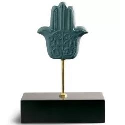 Mano di fatima ii (verde) - Lladrò