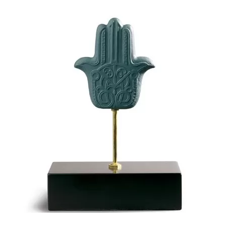 Mano di fatima ii (verde) - Lladrò