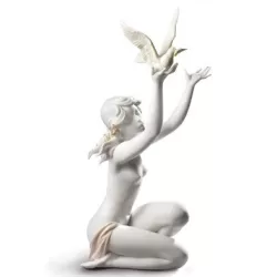 Nudo con colomba - Lladrò