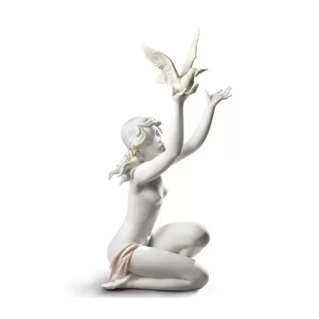 Nudo con colomba - Lladrò