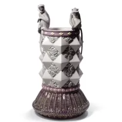 Vaso scimmie - Lladrò
