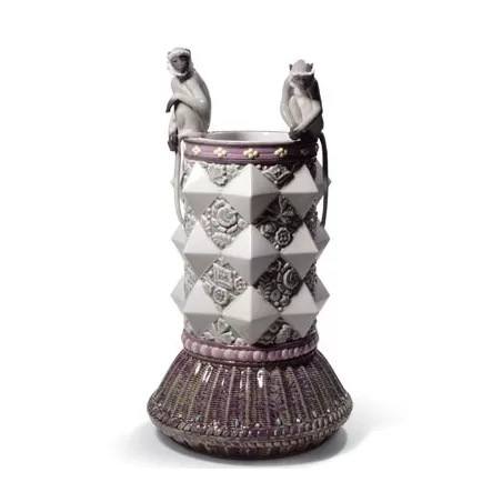 Vaso scimmie - Lladrò