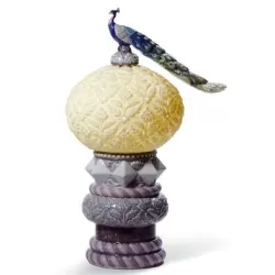 Lampada pavone reale (ce) - Lladrò