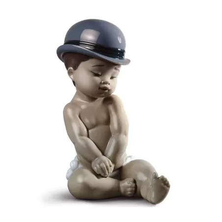 Bimbo con bombetta - Lladrò