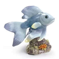 Sognatore dello stagno (blu) - Lladrò