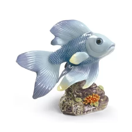 Sognatore dello stagno (blu) - Lladrò