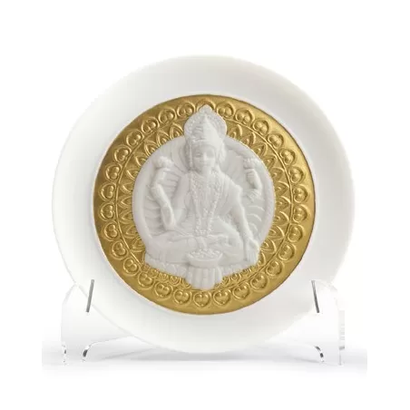 Piatto dea lakshmi - Lladrò