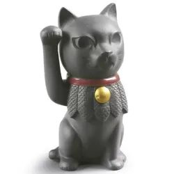 Maneki neko (nero) - Lladrò