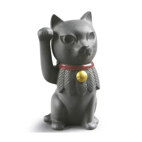 Maneki neko (nero) - Lladrò